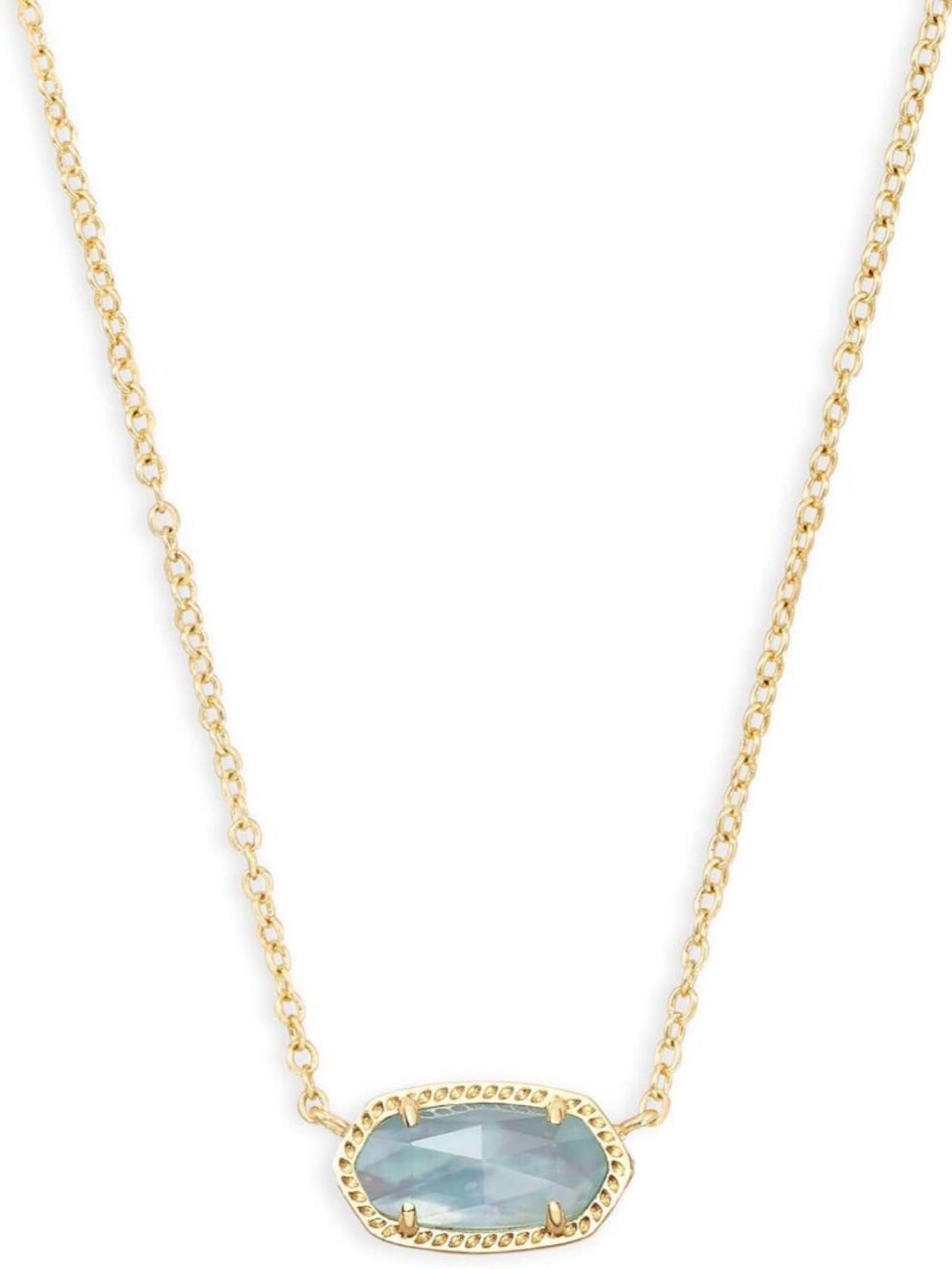 Elisa Pendant Necklace for Women, Fashion Jewelry, 14k Gold-Plated